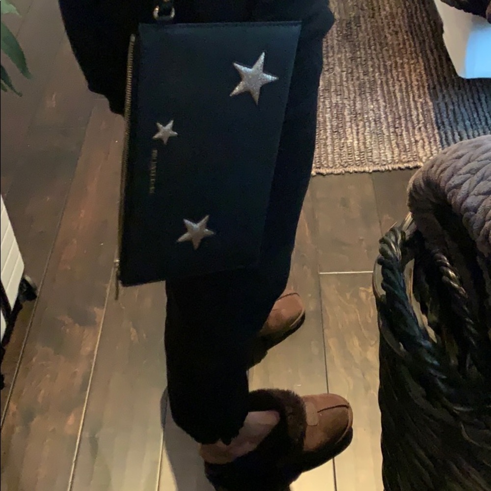 Michael Kors wristlet / clutch new w/ gold stars